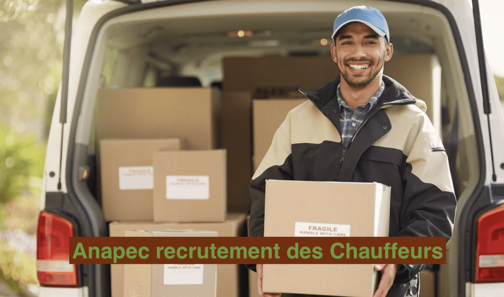 Anapec recrutement des Chauffeurs