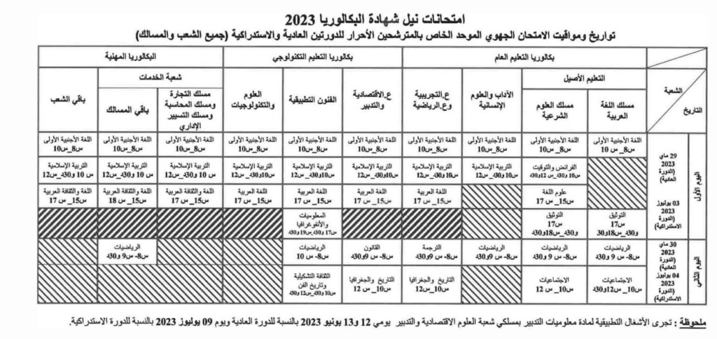 لائحة العطل 2023, لائحة العطل 2023 بالمغرب