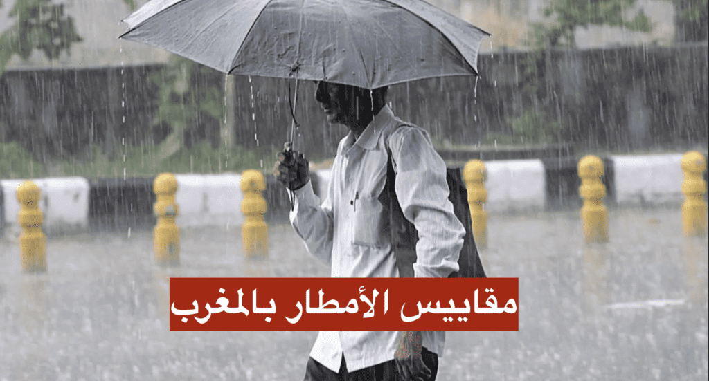 مقاييس الأمطار بالمغرب