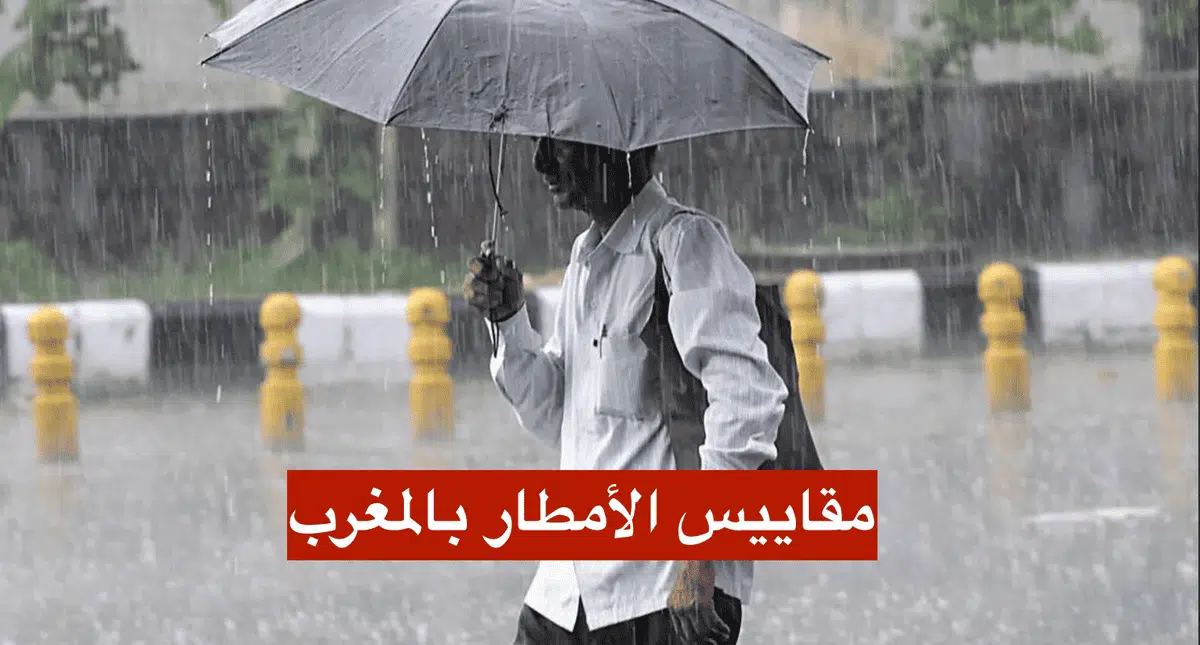 مقاييس الأمطار في المغرب