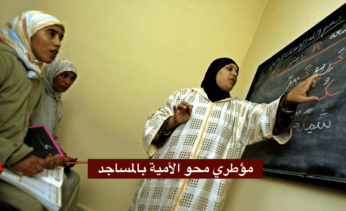 مباراة مؤطري محو الأمية بالمساجد 2024