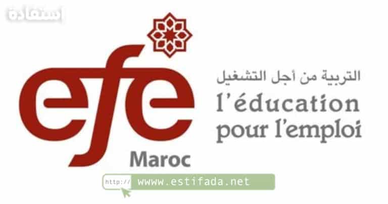 تكوين مجاني من طرف المنظمة المغربية من أجل التشغيل EFE MAROC