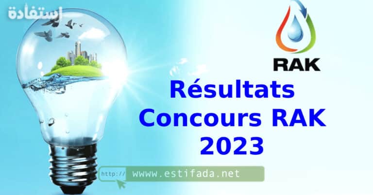 Résultats Concours RAK