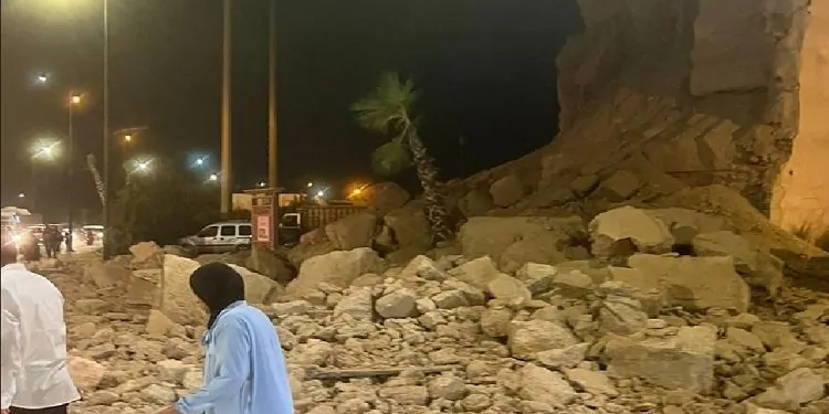 خسائر الزلزال الذي ضرب المغرب