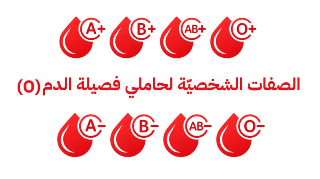 الصفات الشخصيّة لحاملي فصيلة الدم (O)