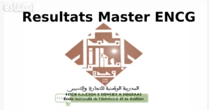 Resultats Master ENCG Oujda