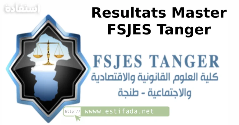 Resultats Master FSJES Tanger