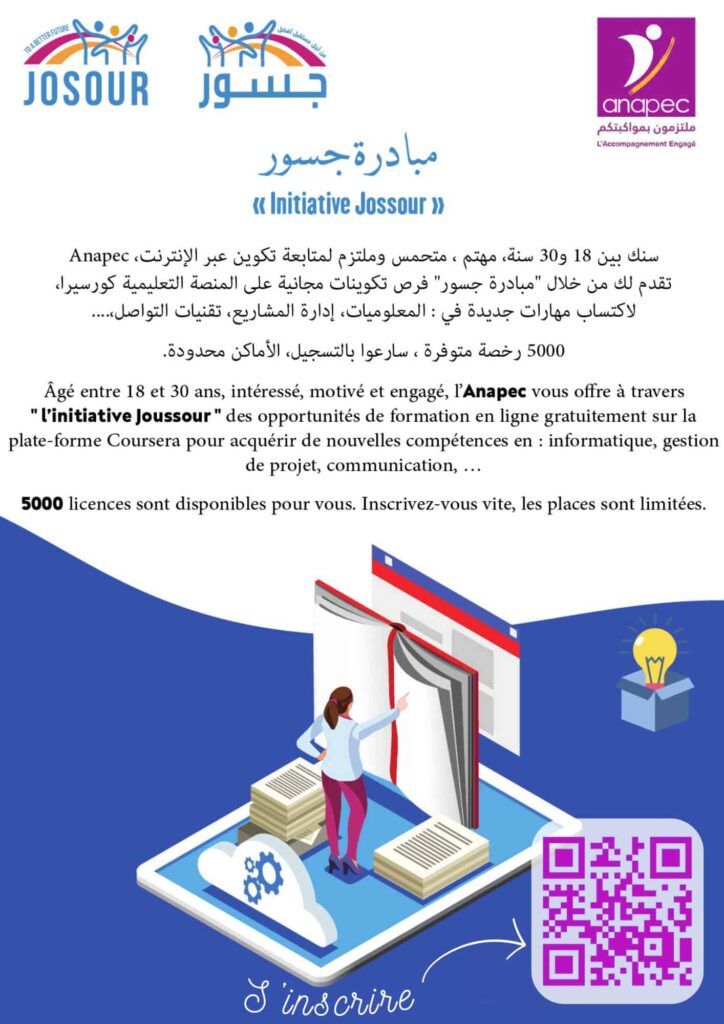 Initiative Jossour: Formations en Ligne Gratuites