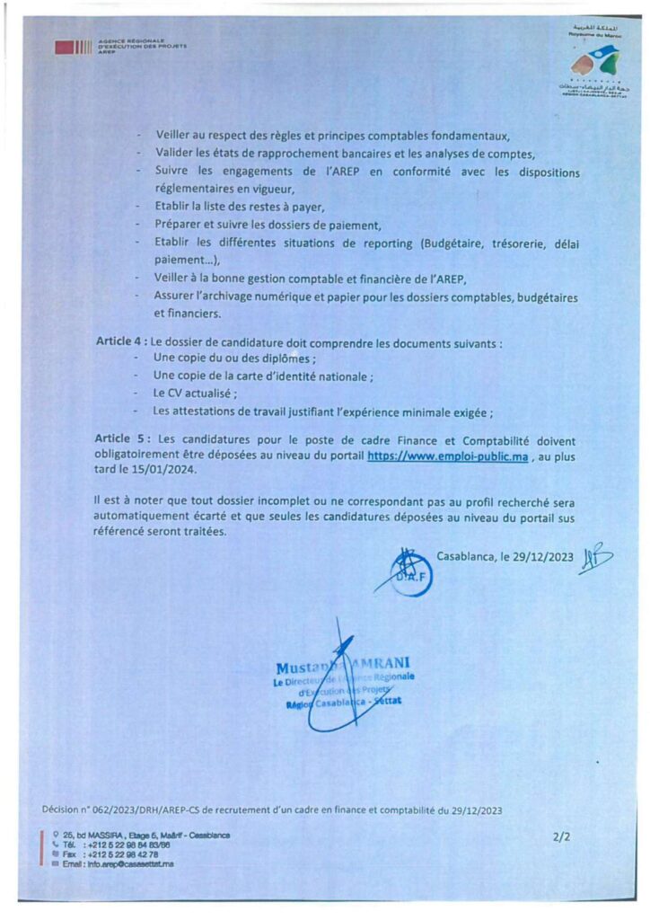 Concours AREP 