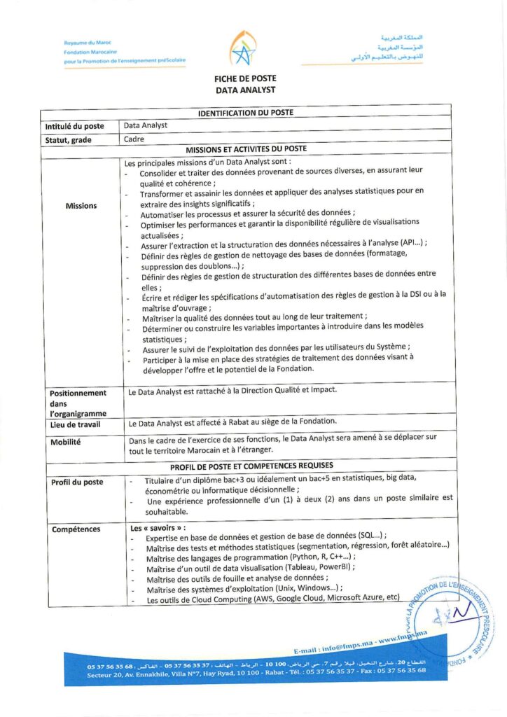 recrutement chez FMPS