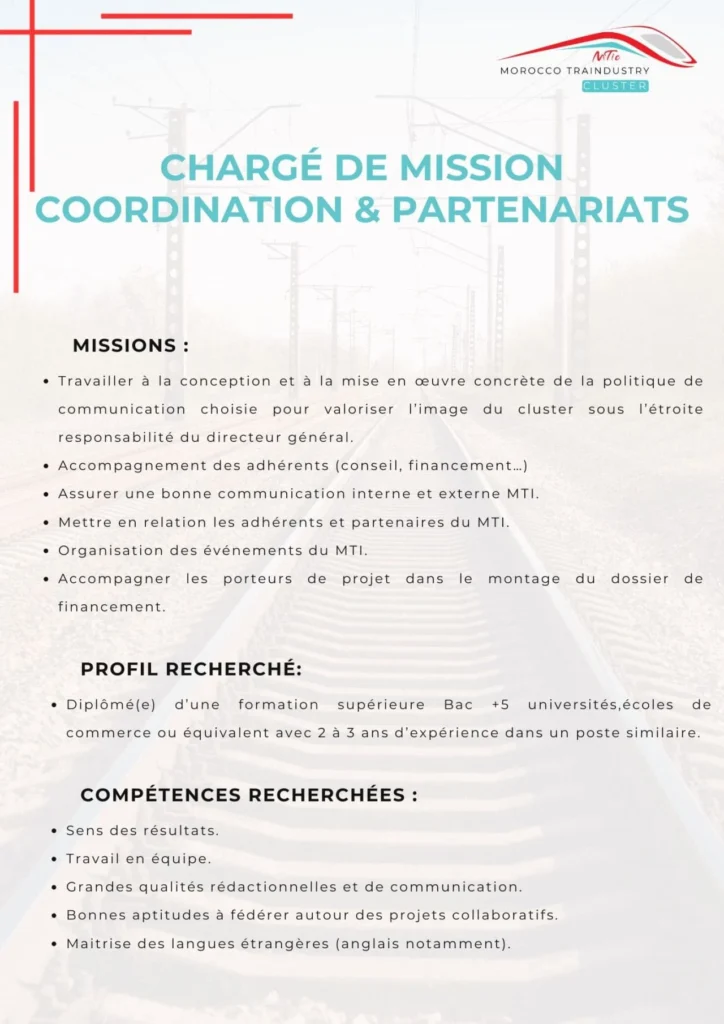 Morocco TraIndustry recrute des postes