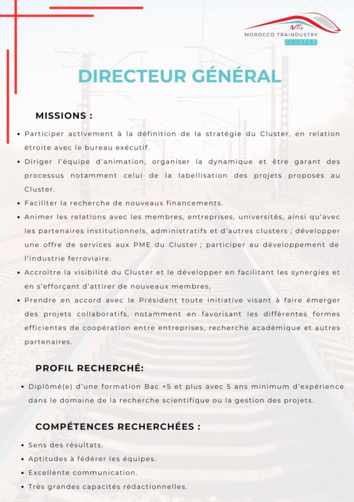 Morocco TraIndustry recrute des postes