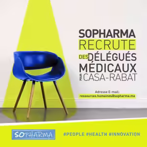 Sopharma embauche à Casablanca et Rabat1