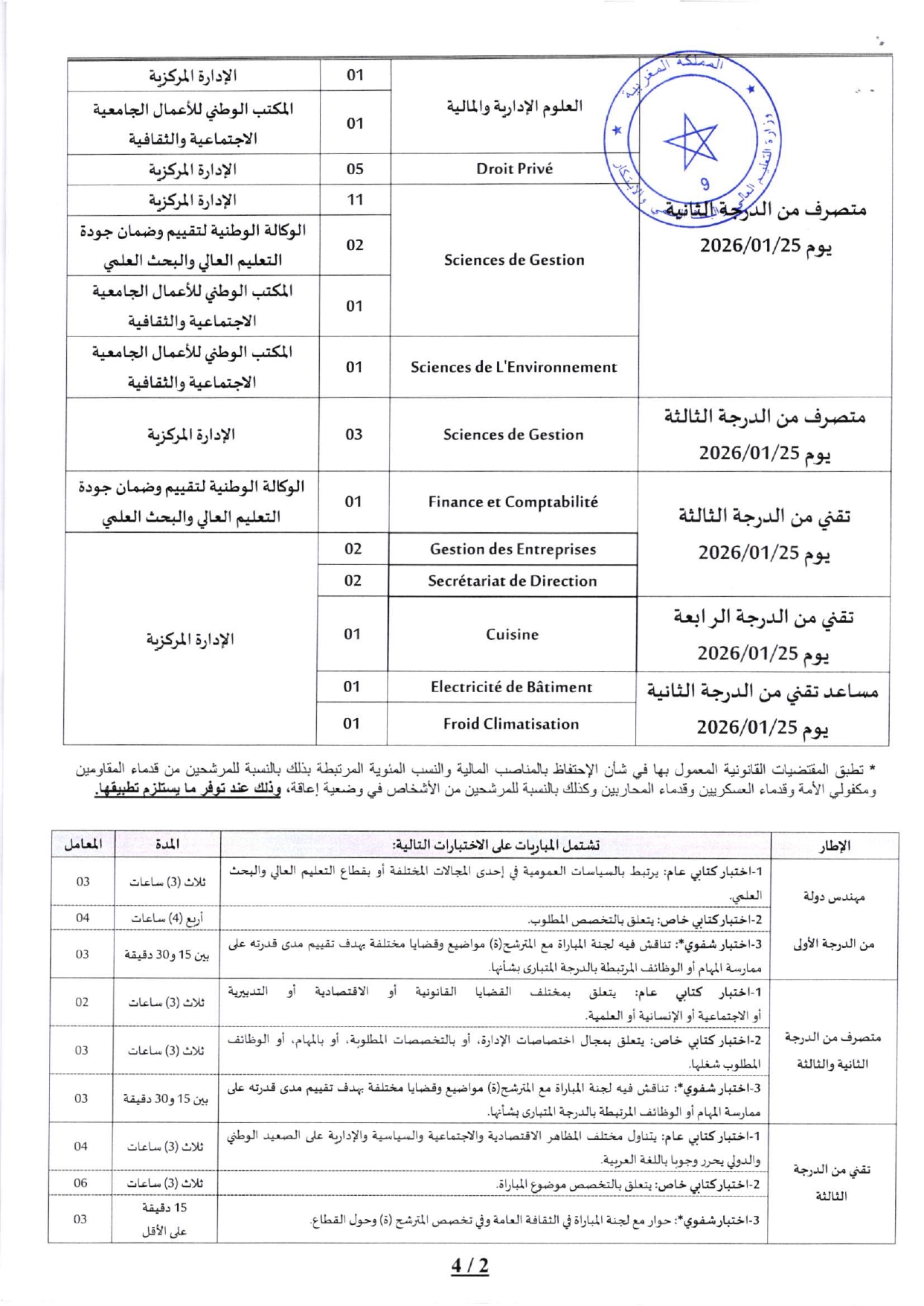 مُباراة وزارة التعليم العالي 2026 مُباراة وزارة التعليم العالي 2026