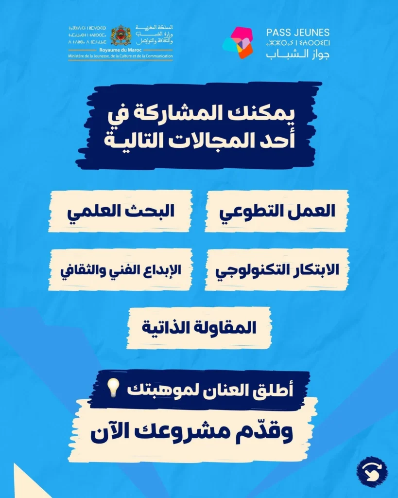 التسجيل في جائزة المغرب للشباب Jeunesse.ma2 التسجيل في جائزة المغرب للشباب Jeunesse.ma2